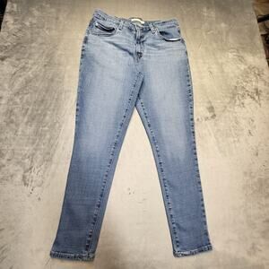 Levi's 721 High Rise Skinny Jeans Womens 31 Light Wash Denim W31 L28 Zip Fly